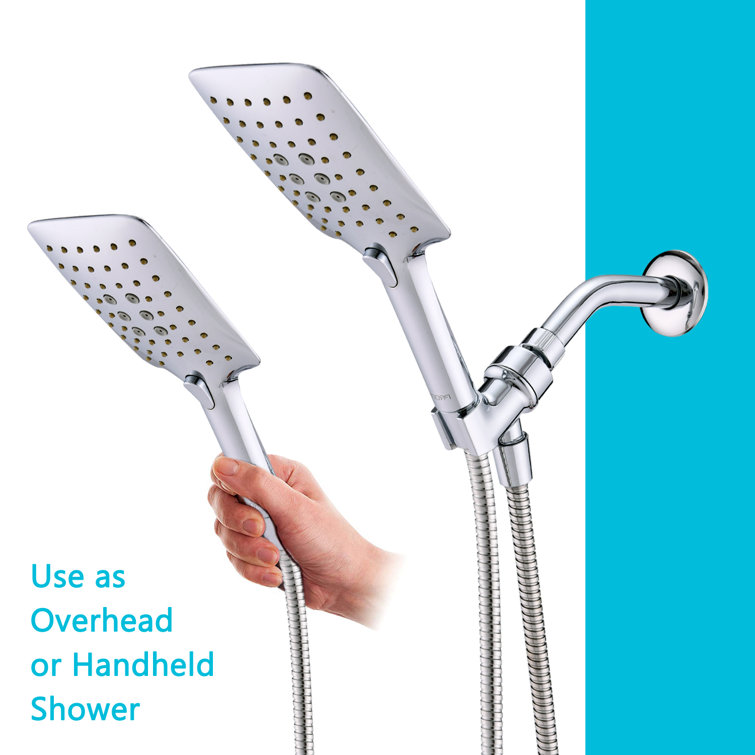 BATHLET Handheld Shower Head 2.5 GPM GPM with SelfCleaning Wayfair